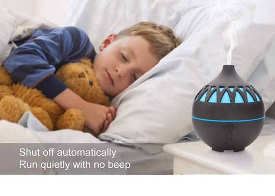 180ml USB मिनी डिफ्यूज़र वुड इलेक्ट्रिक प्यूरीफायर आवश्यक Humidifier नया डिज़ाइन:
